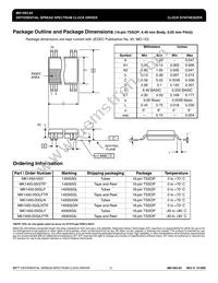 MK1493-05GTR Datasheet Page 13