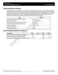 MK1574-01BSITR Datasheet Page 4
