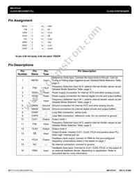 MK1575-01GTR Datasheet Page 2