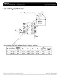 MK1581-01GITR Datasheet Page 4