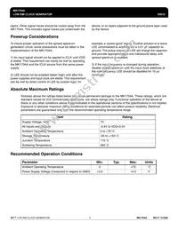 MK1704ATR Datasheet Page 3