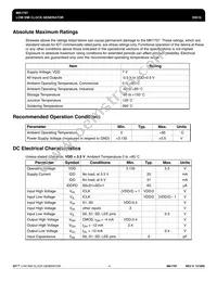 MK1707SITR Datasheet Page 4