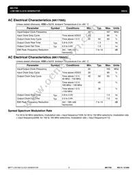 MK1709STR Datasheet Page 6