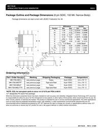 MK1726-08STR Datasheet Page 7