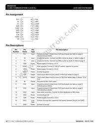 MK2049-45ASITR Datasheet Page 2