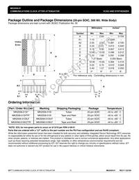 MK2058-01SITR Datasheet Page 10
