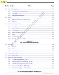 MK20DN512ZVMB10 Datasheet Page 10