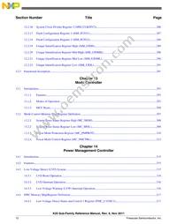 MK20DN512ZVMB10 Datasheet Page 12
