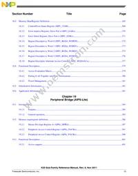 MK20DN512ZVMB10 Datasheet Page 15