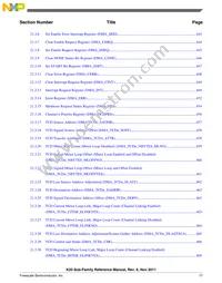 MK20DN512ZVMB10 Datasheet Page 17