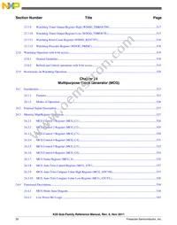MK20DN512ZVMB10 Datasheet Page 20