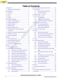 MK20DX256VLK10R Datasheet Page 2