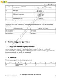 MK21DX256VMC5 Datasheet Page 5