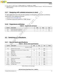 MK22DN512VLH5 Datasheet Page 19