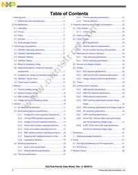 MK22DX256VLF5 Datasheet Page 2