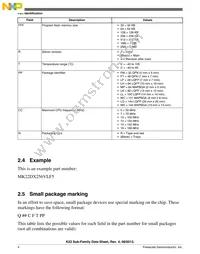 MK22DX256VLF5 Datasheet Page 4