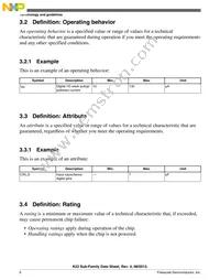 MK22DX256VLF5 Datasheet Page 6