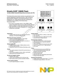 MK22FN128VLH10R Datasheet Cover