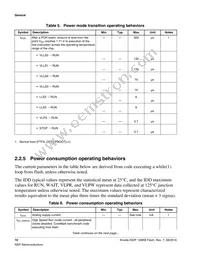 MK22FN128VLH10R Datasheet Page 10