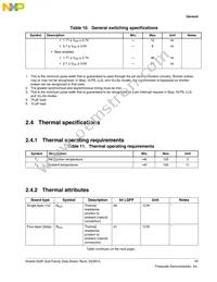 MK22FN1M0AVLH12 Datasheet Page 17