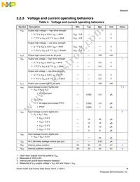 MK22FN1M0VLH12 Datasheet Page 9