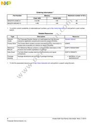 MK22FN1M0VMC12 Datasheet Page 2