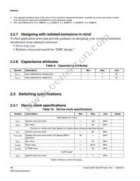 MK22FN256VLL12R Datasheet Page 18