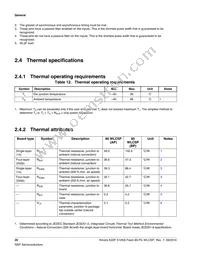 MK22FN512CBP12R Datasheet Page 20