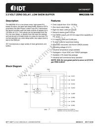 MK2308S-1HTR Datasheet Cover