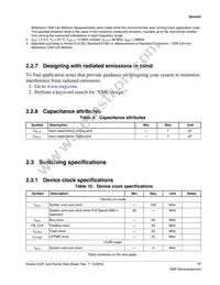 MK24FN1M0CAJ12R Datasheet Page 17