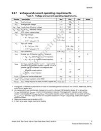 MK24FN256VDC12 Datasheet Page 7