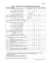 MK24FN256VDC12 Datasheet Page 9