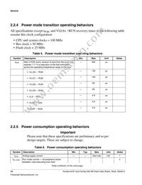 MK24FN256VDC12 Datasheet Page 10
