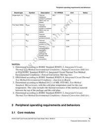 MK24FN256VDC12 Datasheet Page 19