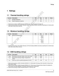 MK26FN2M0CAC18R Datasheet Page 5
