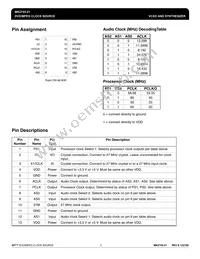 MK2745-21STR Datasheet Page 2