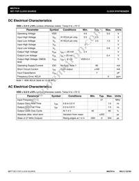 MK2761ASTR Datasheet Page 4