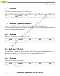 MK30DN512ZVLL10 Datasheet Page 5