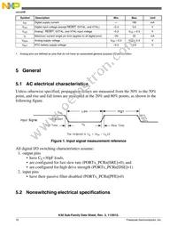 MK30DX128VMC7 Datasheet Page 10