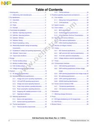 MK30DX256VLK7 Datasheet Page 2