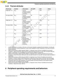 MK30DX256VLK7 Datasheet Page 21