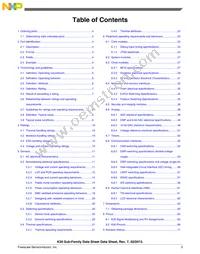 MK30DX256ZVMD10 Datasheet Page 3