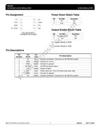 MK3200STR Datasheet Page 2