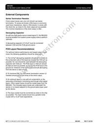 MK3200STR Datasheet Page 3