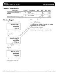 MK3724GTR Datasheet Page 6
