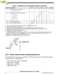 MK40DN512VLK10 Datasheet Page 16