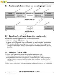 MK40DX256VLH7 Datasheet Page 7