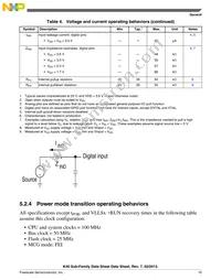 MK40DX256ZVMB10 Datasheet Page 15