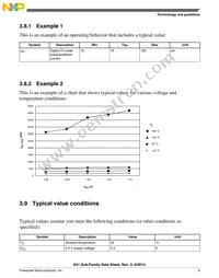 MK51DN512CLL10 Datasheet Page 9