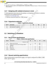 MK51DN512ZCLL10 Datasheet Page 20